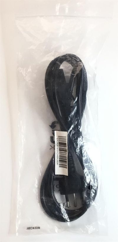 CABLE DE 3 CLAVIJAS TIPO ITALIANO  PARA MONITOR Y TV “NUEVO“ / CON ENCHUFE TIPO AMERICANO  / 10 A / 16 A / 220-250 V / 120 V /  3 CLAVIJAS  / COMPATIBLE CON DIFERENTES DISPOSITIVOS         - Imagen 3